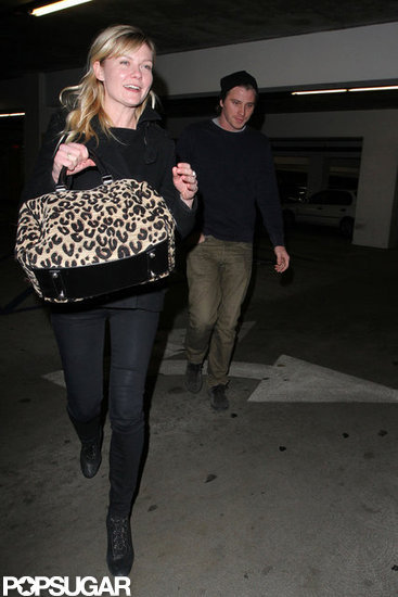 Kirsten Dunst and boyfriend Garrett Hedlund went out to the movies together. Kirsten Dunst and boyfriend Garrett Hedlund went out to the movies together.