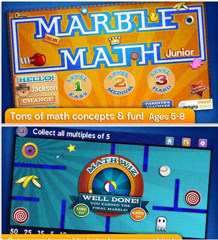Marble Math Junior
