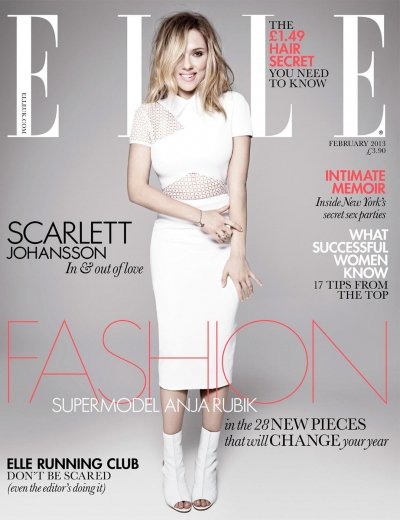 Elle UK February 2013 