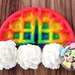 Rainbow Waffles 