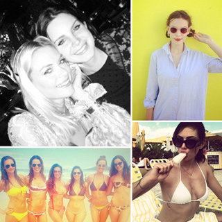 Celebrity Fashion & Beauty Instagram: Jaime King Lara Bingle