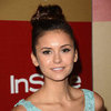 Nina Dobrev | Golden Globes Hair 2013