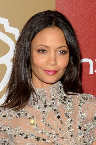Thandie Newton wore a soft pink lip.
Thandie Newton wore a soft pink lip.