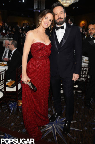 Jennifer Garner and Ben Affleck were glowing at the Globes.
Jennifer Garner and Ben Affleck were glowing at the Globes.