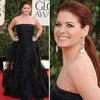 Debra Messing | Golden Globes Red Carpet Fashion 2013
