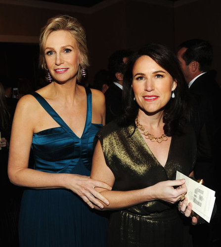 Jane Lynch and Lara Embry Jane Lynch and Lara Embry
