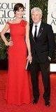 Carey Lowell and Richard Gere(2013 Golden Globes Awards)