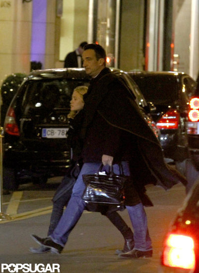Mary-Kate Olsen and her boyfriend Olivier Sarkozy walked around Paris.
Mary-Kate Olsen and her boyfriend Olivier Sarkozy walked around Paris.