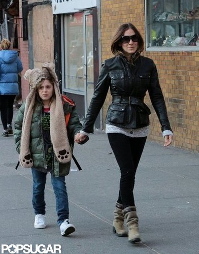 SJP Takes James Wilkie and Her Twins For a Stylish NYC Walk SJP Takes James Wilkie and Her Twins For a Stylish NYC Walk