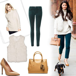 Colorful Winter Corduroys Street-Style Picture