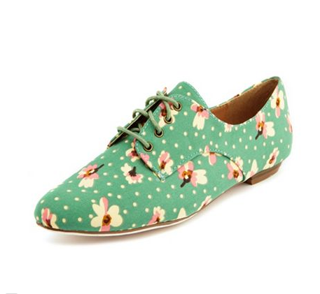 These Charlotte Russe Ditsy Floral Oxfords ($23, originally $29) are a nice way to inject some Spring fun into your cold-weather wardrobe.
These Charlotte Russe Ditsy Floral Oxfords ($23, originally $29) are a nice way to inject some Spring fun into your cold-weather wardrobe.