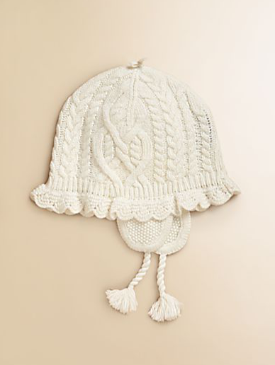 Ralph Lauren Infant's Earflap Hat