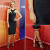 Karolina Kurkova Wearing Cutout Dress | Jan. 8, 2013