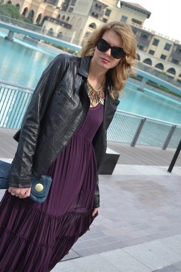 Chiffon and Leather