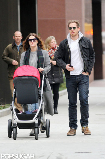 Drew Barrymore pushed Olive Kopelman in a stroller while Will Kopelman walked alongside them.
Drew Barrymore pushed Olive Kopelman in a stroller while Will Kopelman walked alongside them.