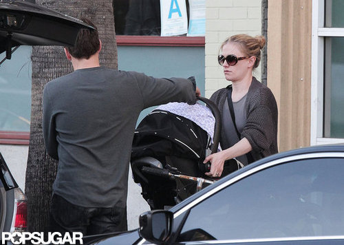 Anna Paquin and Stephen Moyer Step Out With Their Twins Anna Paquin and Stephen Moyer Step Out With Their Twins
