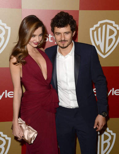 Miranda Kerr and Orlando Bloom showed up as a pair.
Miranda Kerr and Orlando Bloom showed up as a pair.