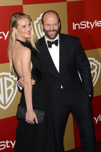 Jason Statham and Rosie Huntington-Whiteley coupled up.
Jason Statham and Rosie Huntington-Whiteley coupled up.