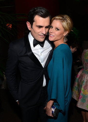 Costars Ty Burrell and Julie Bowen smiled for cameras at the Fox after party.
Costars Ty Burrell and Julie Bowen smiled for cameras at the Fox after party.