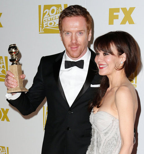 Claire & Hugh Celebrate Homeland at Fox's Bash With the Modern Family Crew Claire & Hugh Celebrate Homeland at Fox's Bash With the Modern Family Crew