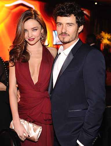 Miranda Kerr and Orlando Bloom