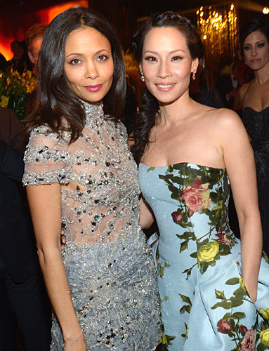 Thandie Newton and Lucy Liu