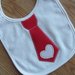 Buggywear Heart Tie Bib