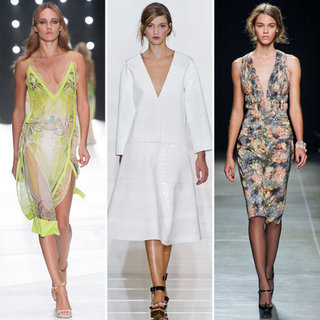 Spring Deep V-Neck Trend 2013