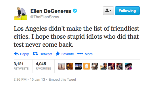 Ellen DeGeneres Ellen DeGeneres