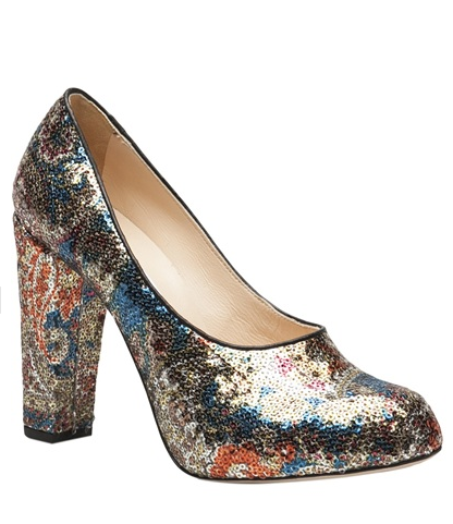 We love the idea of tempering these Carven sequin pumps ($316, originally $790) with boyfriend jeans.
We love the idea of tempering these Carven sequin pumps ($316, originally $790) with boyfriend jeans.