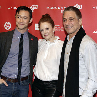 Joseph Gordon-Levitt and Julianne Moore at Sundance