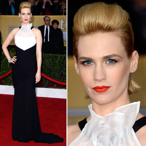 January Jones: SAG Awards Red Carpet Dresses 2013 January Jones: SAG Awards Red Carpet Dresses 2013