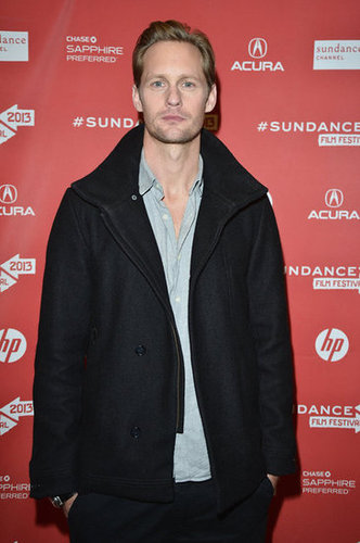 Alexander Skarsgard Cozies Up With His Costars at Sundance Alexander Skarsgard Cozies Up With His Costars at Sundance