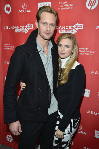 Alexander Skarsgard Cozies Up With His Costars at Sundance Alexander Skarsgard Cozies Up With His Costars at Sundance