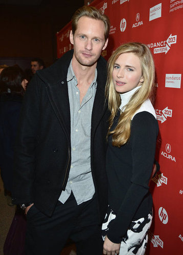 Alexander Skarsgard Cozies Up With His Costars at Sundance Alexander Skarsgard Cozies Up With His Costars at Sundance