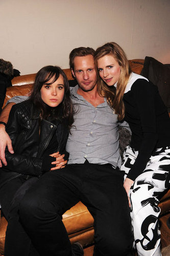 Ellen Page, Alexander Skarsgard, and Brit Marling cuddled up at The East afterparty at Sundance.
Ellen Page, Alexander Skarsgard, and Brit Marling cuddled up at The East afterparty at Sundance.