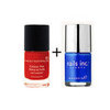 Red and Blue Nail Polish for Australia Day