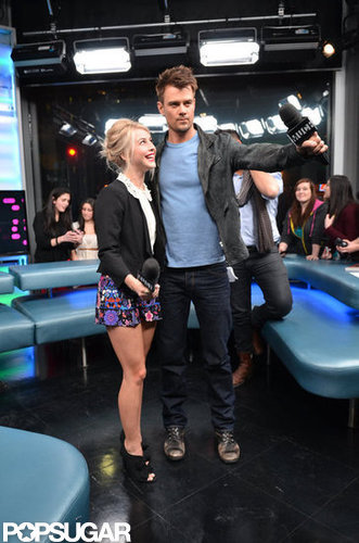 Julianne Hough and Josh Duhamel Take Their Safe Haven Tour to Toronto Julianne Hough and Josh Duhamel Take Their Safe Haven Tour to Toronto