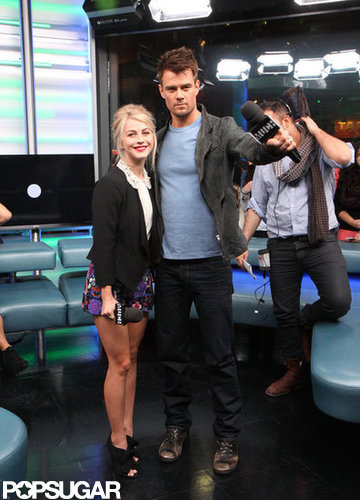 Julianne Hough and Josh Duhamel entertained the audience at the show.
Julianne Hough and Josh Duhamel entertained the audience at the show.