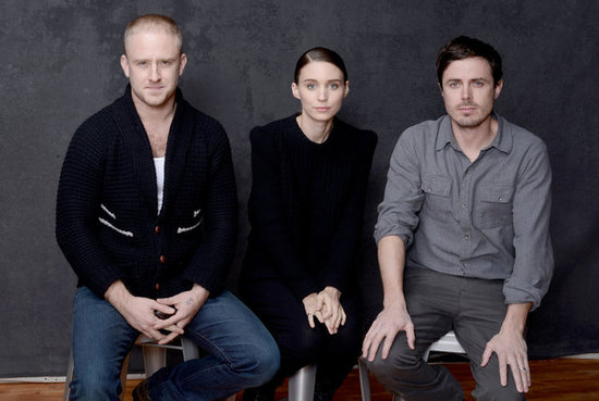 Ain't Them Bodies Saints stars Ben Foster, Rooney Mara, and Casey Affleck sat next to one another inside the Sundance portrait studio.
Ain't Them Bodies Saints stars Ben Foster, Rooney Mara, and Casey Affleck sat next to one another inside the Sundance portrait studio.
