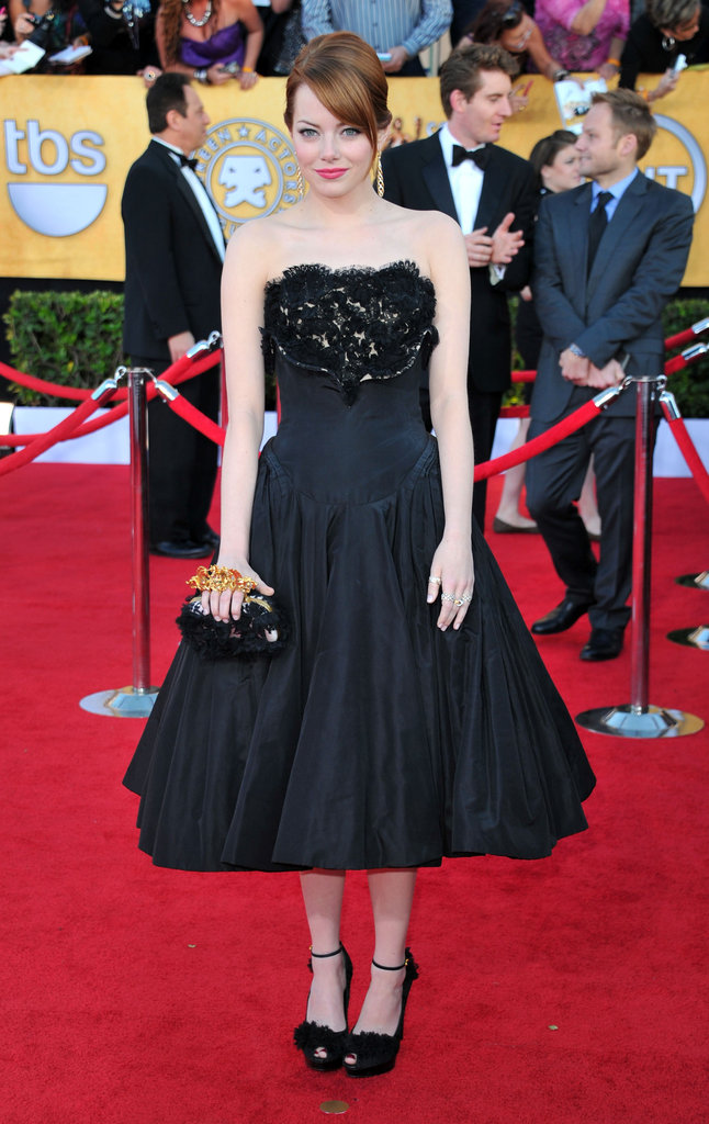 Emma Stone at the 2012 SAG Awards Emma Stone at the 2012 SAG Awards