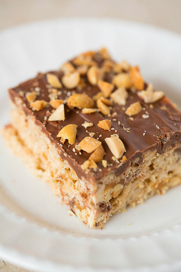 Butterfinger Rice Krispies Treats Butterfinger Rice Krispies Treats