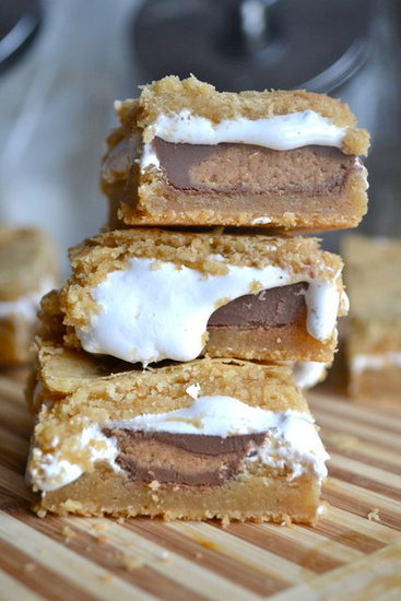 Peanut Butter Cup S'Mores Bars Peanut Butter Cup S'Mores Bars