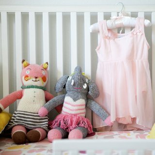 Pink-and-Yellow Girl's Nursery