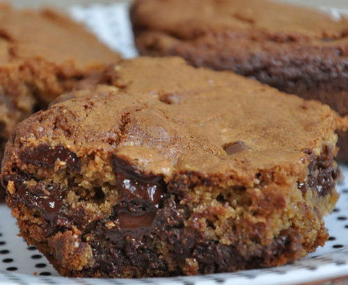 Peanut Butter Brownies With Chocolate Chunks Peanut Butter Brownies With Chocolate Chunks