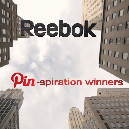 Reebok Pin-spiration Winners Ariella and Alanna