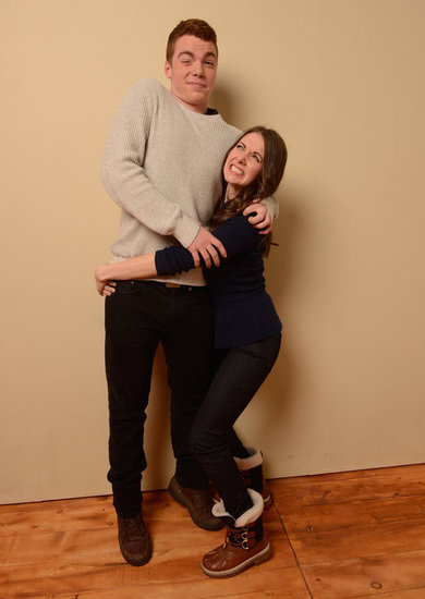 Toy's House actress Alison Brie practiced her lifting skills on costar Gabriel Basso.
Toy's House actress Alison Brie practiced her lifting skills on costar Gabriel Basso.