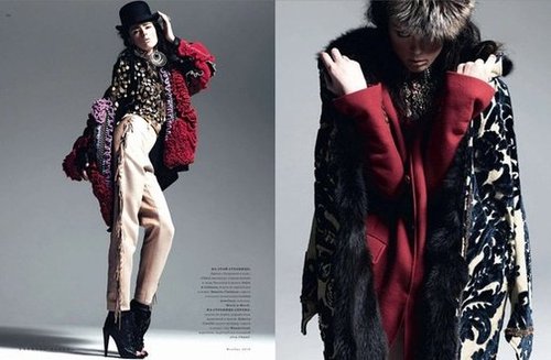 Harper's Bazaar Russia November 2010 Harper's Bazaar Russia November 2010