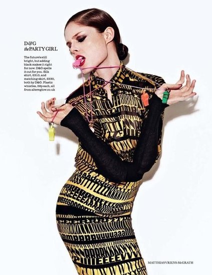 Elle UK August 2011