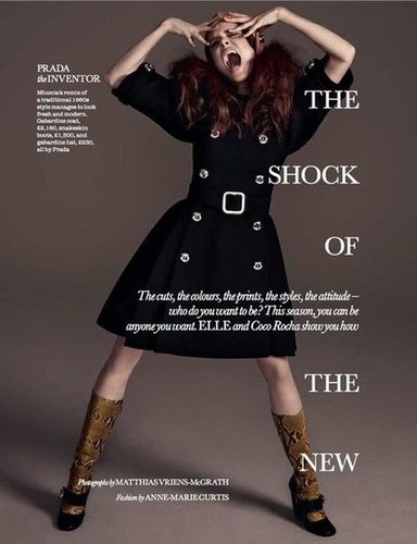 Elle UK August 2011 Elle UK August 2011